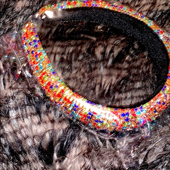 Multi colored rhinestone headband - Picture 1 of 1